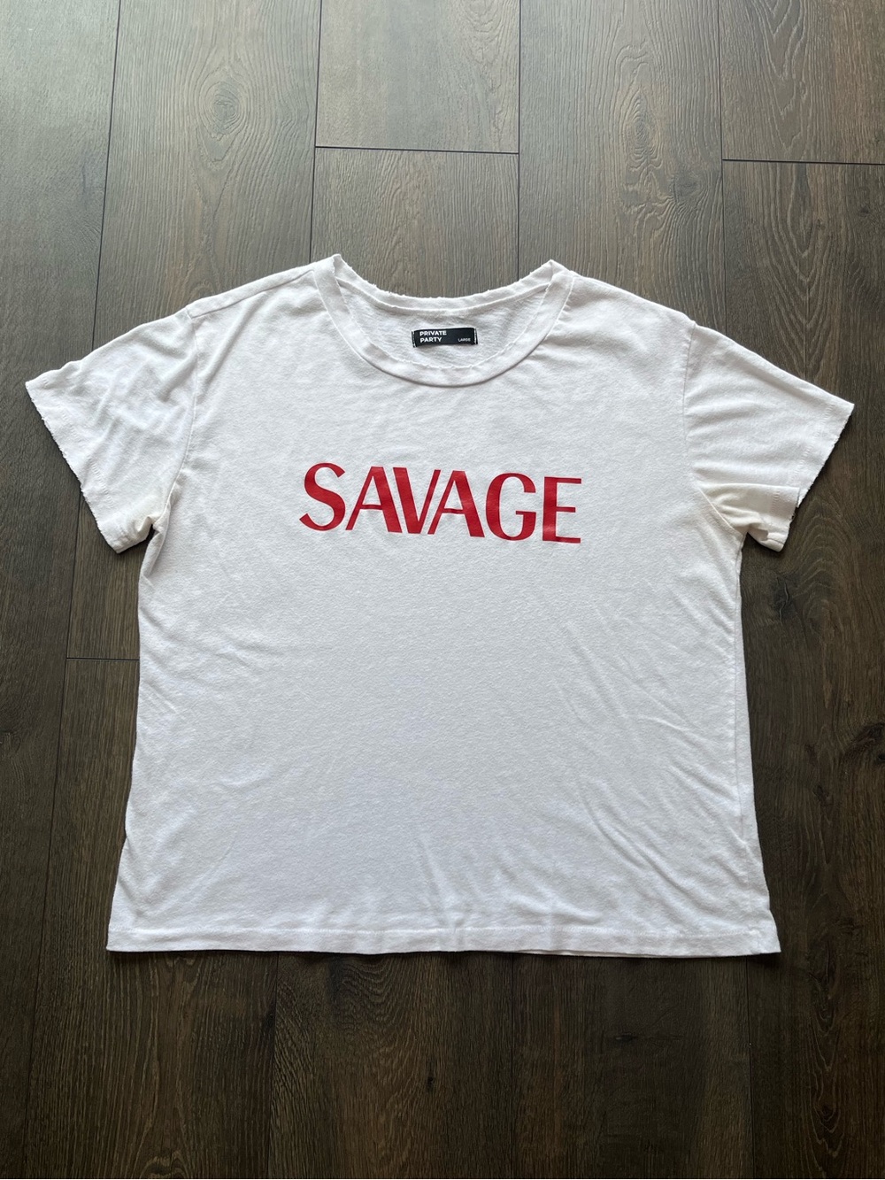 Private Party 'SAVAGE' Graphic Tee
